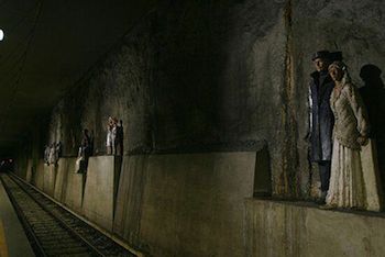 	Stuyvenbergh, a group of sculptures that represent Belgium's queen and her family, adorn the Brussels subway system