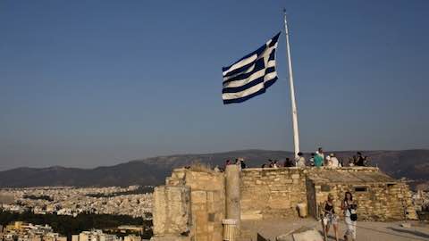 Greek Economy Grows Modestly