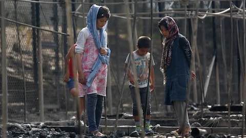 Greek Island Refugee Camp A Place Without Human Dignity