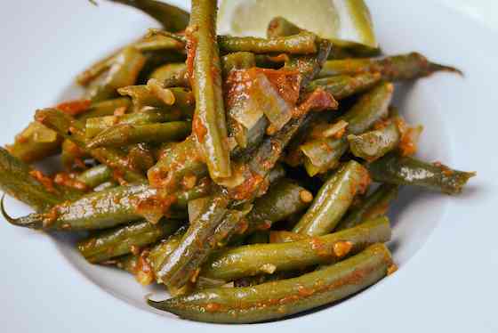 Greek-Style Braised Green Beans Recipe