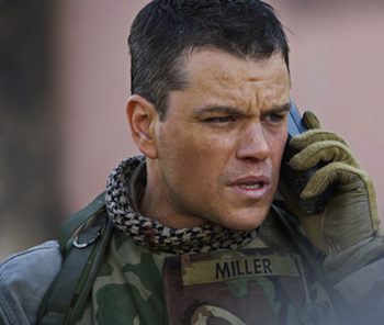 Matt Damon & Greg Kinnear in the movie Green Zone