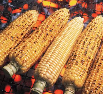 Grilled corn is so flavorful and beautiful that it can serve as a starting point for many other dishes. 