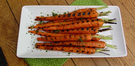 Grilled Whole Carrots With Fresh Nutmeg Recipe