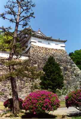 The five-tiered Himeji Castle, a World Heritage site in Japan, has never been damaged by war and has not been changed in 400 years