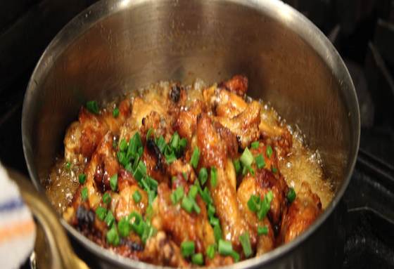 Honey-Chili Chicken Wings Recipe