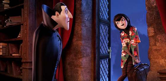Adam Sandler and Andy Samberg  in Hotel Transylvania