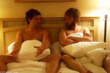 Mark Duplass & Joshua Leonard in the movie Humpday. Movie Review & Trailer. Find out what is happening in Film visit iHaveNet.com