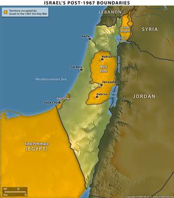 Israel's Post-1967 Borders
