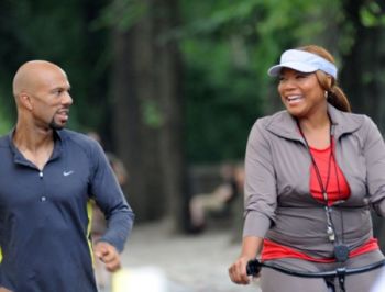 Queen Latifah & Common in the movie Just Wright