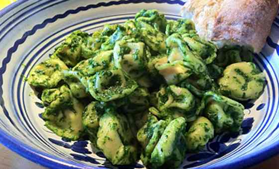 Kale Tortellini Pesto Recipe