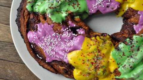 New Orleans-Style King Cake  Recipe