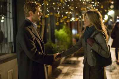 Aaron Eckhart & Jennifer Aniston in the movie Love Happens