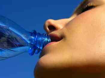 Maintaining your body's fluid level helps fight overheating
