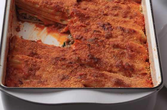 Manicotti Baresi al Forno Recipe