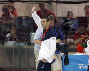 Michael Phelps Interview - His 8 Gold Medals, Support & Motivation in Beijing - 2008 Beijing Summer Olympics