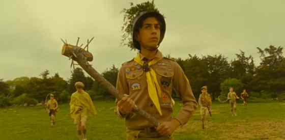 Jared Gilman and Kara Hayward in Moonrise Kingdom