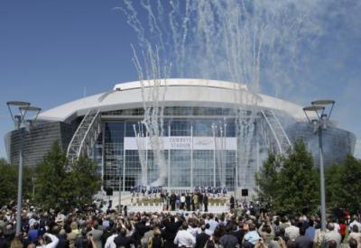 The new 80,000 seat Cowboys Stadium