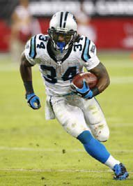 De Angelo Williams Carolina Panthers Running Back