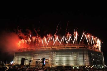 New Meadowlands Stadium: Giants and Jets Open New Stadium 