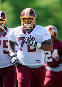 Redskins Left Tackle Trent Williams