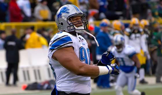 Lions Tackle Ndamukong Suh Fined Again for Another Quarterback Hit