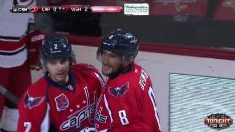 Ovechkin Becomes All-Time Caps' Goal Leader