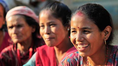 Women Leading Relief Efforts in Nepal
