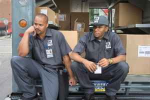 Donald Faison & Mike Epps in the movie Next Day Air. Movie Review & Trailer
