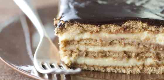 No-Bake Boston Cream Pie Strata Recipe