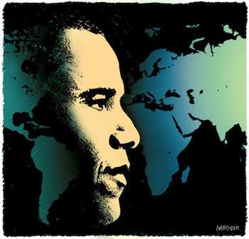 how the United States is perceived internationally under the Obama presidency (c) M. Ryder