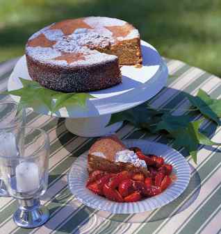 Orange Almond and Olive Oil Cake Dessert Recipe