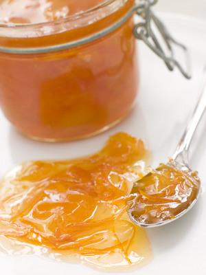 Orange marmalade and orange juice add zing to the marinade for this recipe