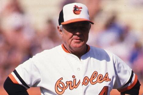 Earl Weaver Orioles Manager