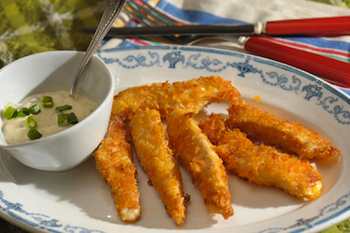 Parmesan Chicken Fingers Recipe Recipe