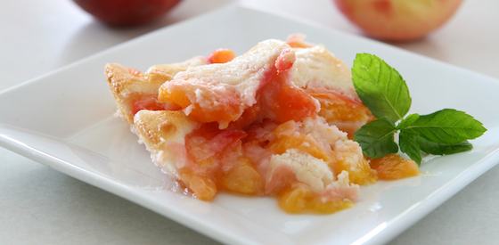 Peach Melba Cobbler: Simple American Dessert with a French Touch  