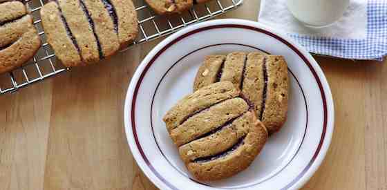 Peanut Butter and Jelly Icebox Cookies Recipe