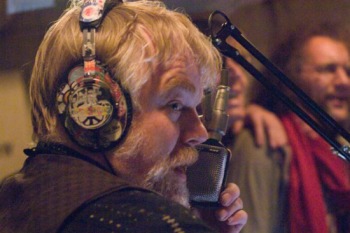 Philip Seymour Hoffman & Bill Nighy in the movie Pirate Radio