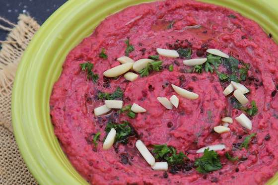 Quick Roasted Root Vegetable Hummus Recipe