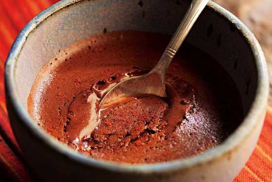 Red Chili-Spiked Chocolate Mousse Recipe