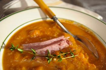 Roasted Sweet Potato and Onion Soup Recipe