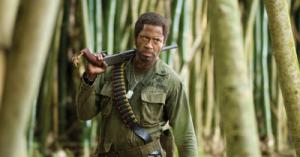 Best Supporting Actor Oscar Academy Award Nomination Robert Downey Jr. as Kirk Lazarus in the movie Tropic Thunder