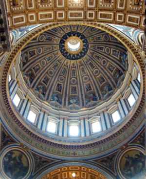 Standing beneath St. Peter's dome in Rome is one of Europe's great spiritual experiences