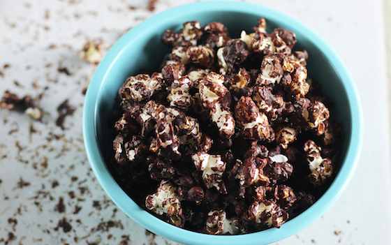 Salted Dark Chocolate Popcorn Recipe