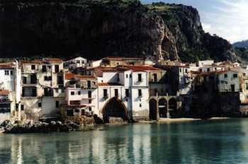 Digging Up Roots In Sicily - The small fishing port of Cefalu Sicily