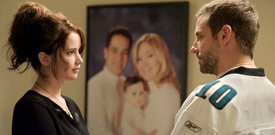 Bradley Cooper and Jennifer Lawrence  in Silver Linings Playbook
