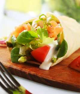 Smoked Salmon Tortillas - Smoked Salmon Not Just for Brunch Anymore Recipes  - Kathy Hunt Recipes