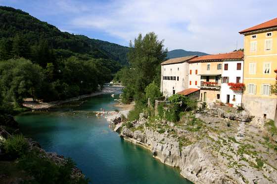 Slovenes proudly call the Soca River, which cuts through the Julian Alps, their 'emerald river.'