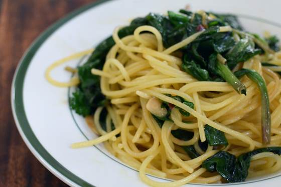 Spaghetti with Ramps Recipe