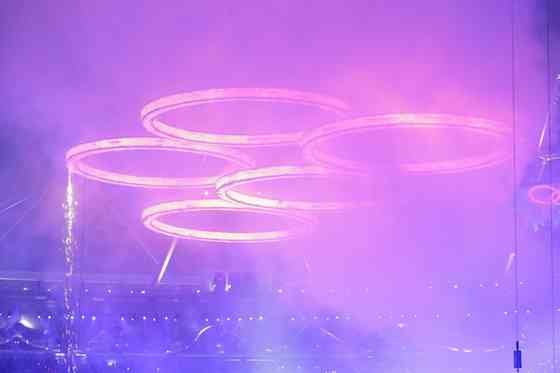 2012 Summer Olympics: Opening Ceremony - Olympic Rings
