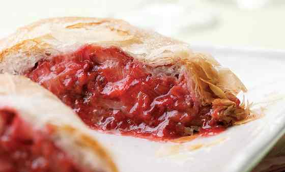 Strawberry-Rhubarb Strudel Recipe